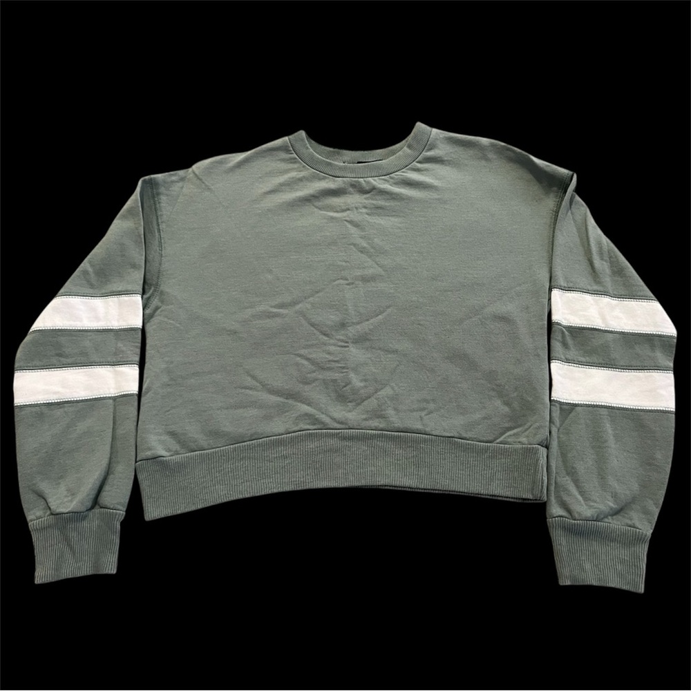 Derek Heart Dark Sage Lightweight Sweatshirt